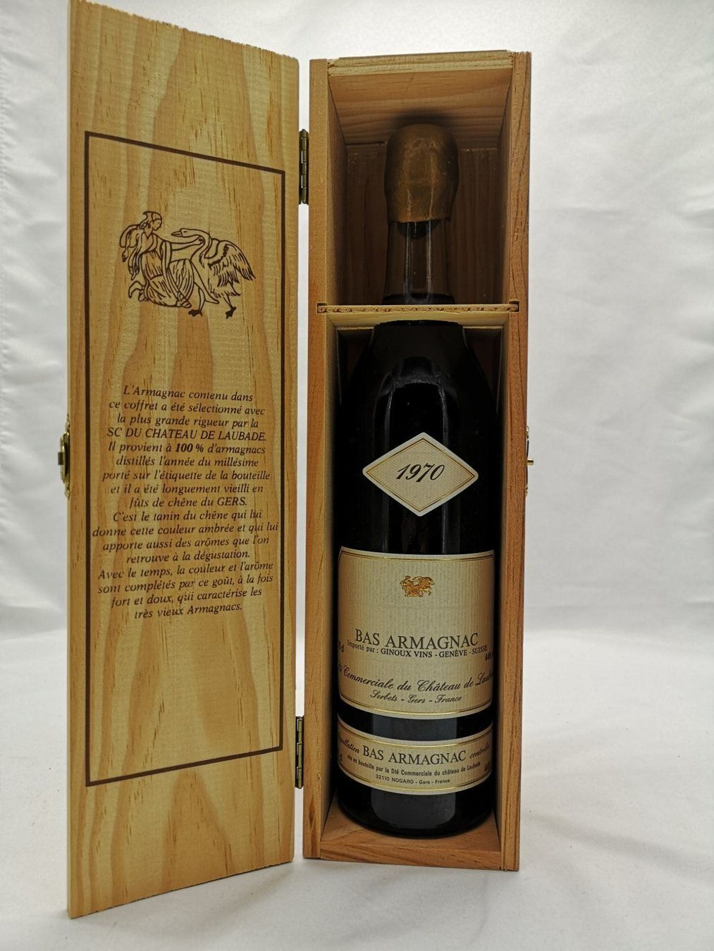 Bevande alcoliche: ARMAGNAC millésime 1970 – Nuovo e nell'imballaggio originale da Bulle venduto da italicum 2