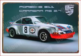 Porsche  Blechschild 20 x 30 cm. Kostenfreie Zustellung!