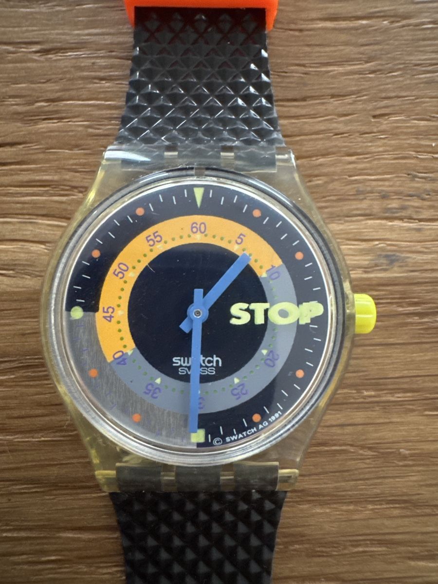 Swatch Uhren: SWATCH Stoppuhr COFFEE BREAK ssk100 1993 – Neu und originalverpackt aus Basel von Touri94 1