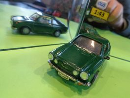 Fiat 850 Coupe 1969 1-43 (ohne Box) olo 261 CH Grün