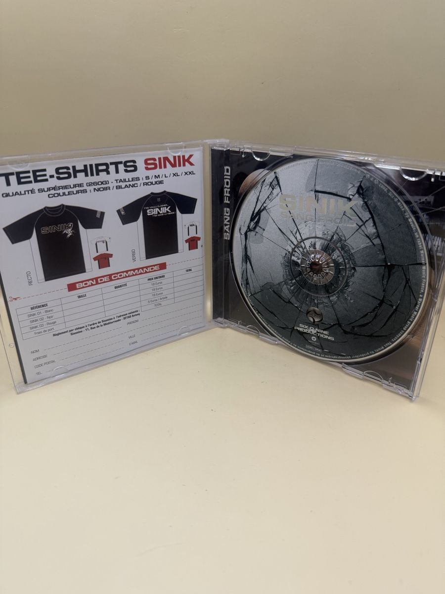 CD: SINIK "Le Chat Pur" CD Digipack  – Usato da Genève venduto da sho_67qj 2
