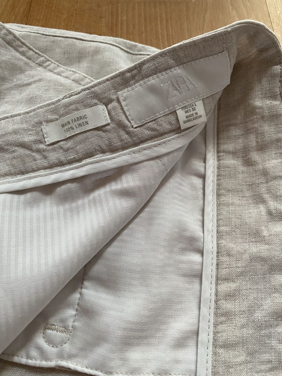 Zara Pantaloni: Leinen-Shorts ZARA Gr. L – Nuovo (secondo la descrizione) da Untersiggenthal venduto da Felix_TK 2