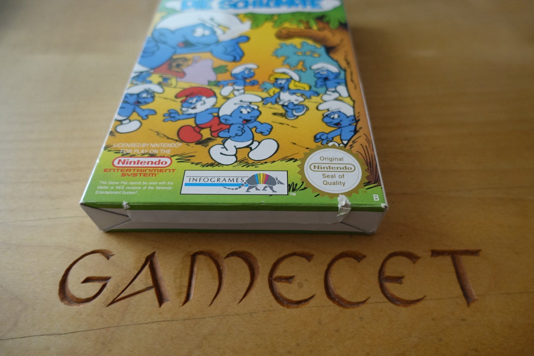 Nintendo Spiele: Die Schlümpfe – Gebraucht aus Steinach von Gamecet 1