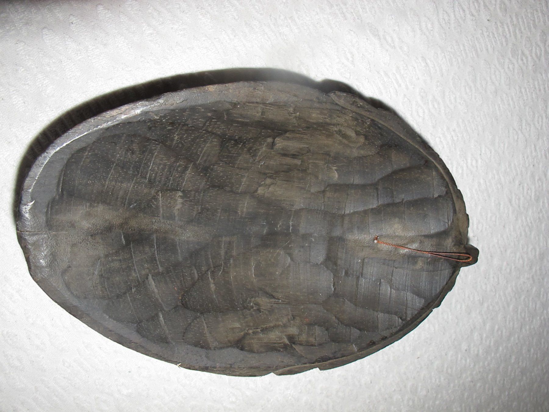 Internationale Kunst: Schöne seltene afrikanische Maske aus Holz vintage – Gebraucht aus Löhningen von Chimae67 7