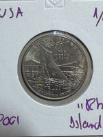 USA - 25 cents - 2001 - Rhode Island