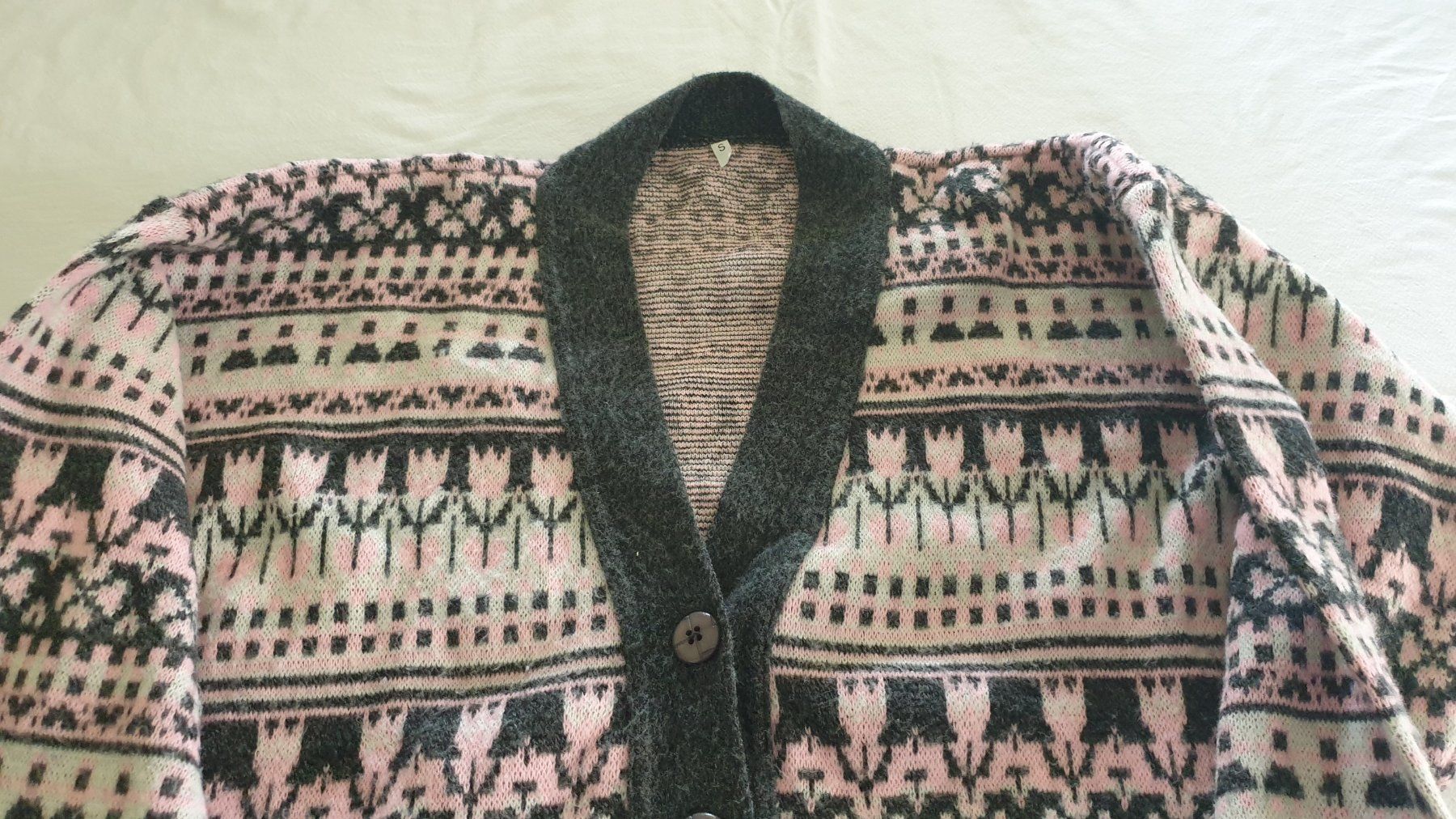 Giacche: Kuschelige Strickjacke, Grösse L, Vintage Look – Nuovo (secondo la descrizione) da Biel/Bienne venduto da Bormida70 2