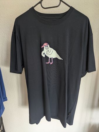 Cleptomanicx T-Shirt, Grösse M, Dunkelblau, Neu