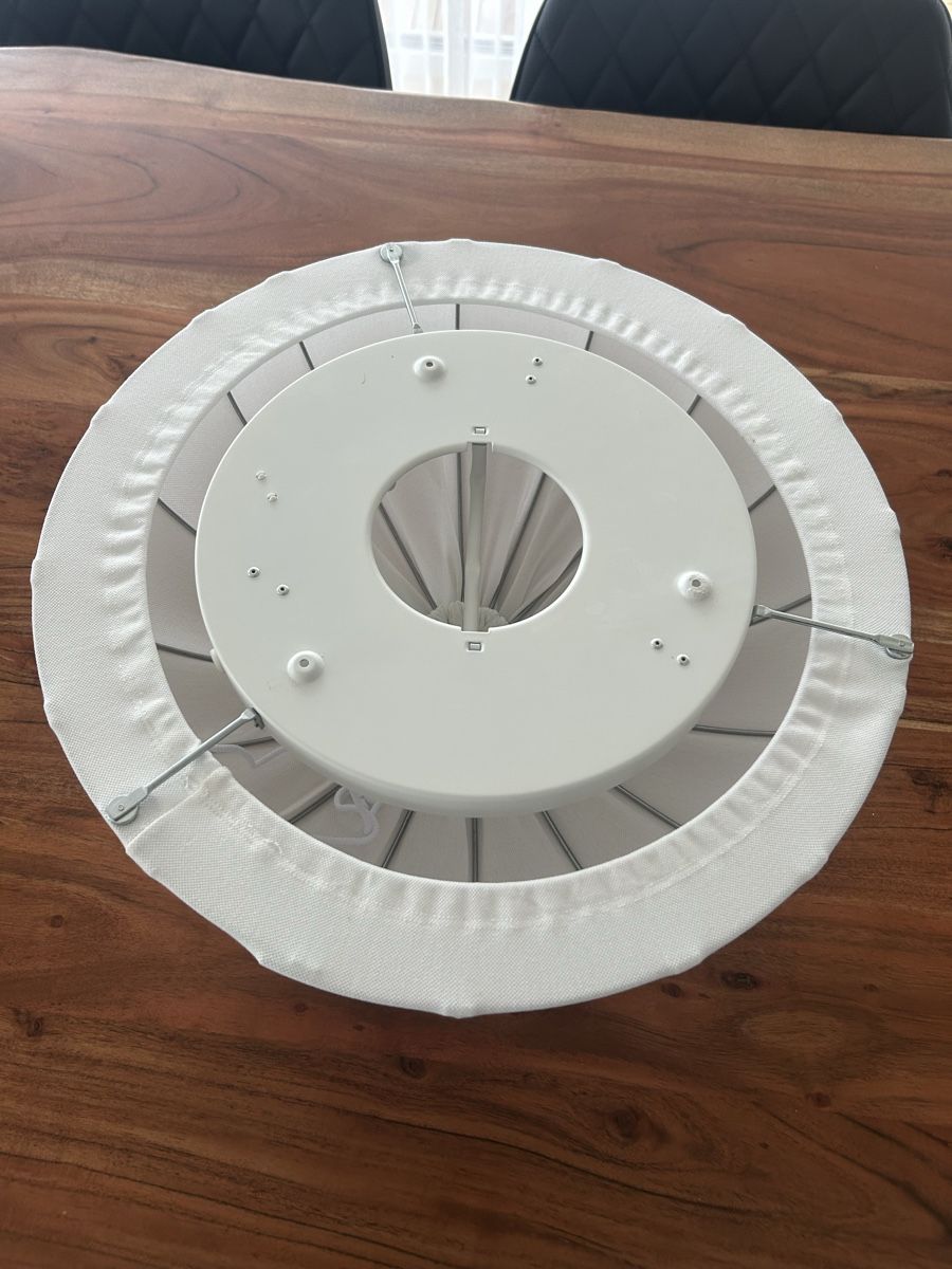 Ikea Kronleuchter & Deckenlampen: IKEA REGNSKUR Deckenlampe Stoff weiss – Neu (gemäss Beschreibung) aus Lenzburg von ofa_6t2z 3