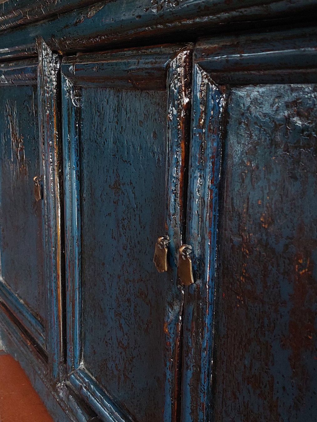 Cassettiere: Grosses Sideboard blau Vintage – Nuovo (secondo la descrizione) da Cham venduto da mjg1901 2