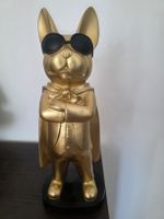 Bulldog Golden Statue