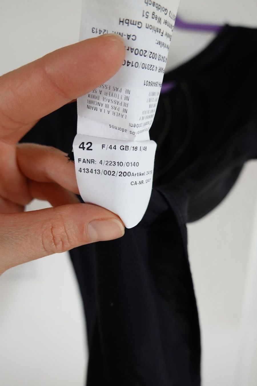 Camicette: Seidenbluse mitternachtsblau blau dunkel 42 – Usato da Zürich venduto da yja_c5xh 4
