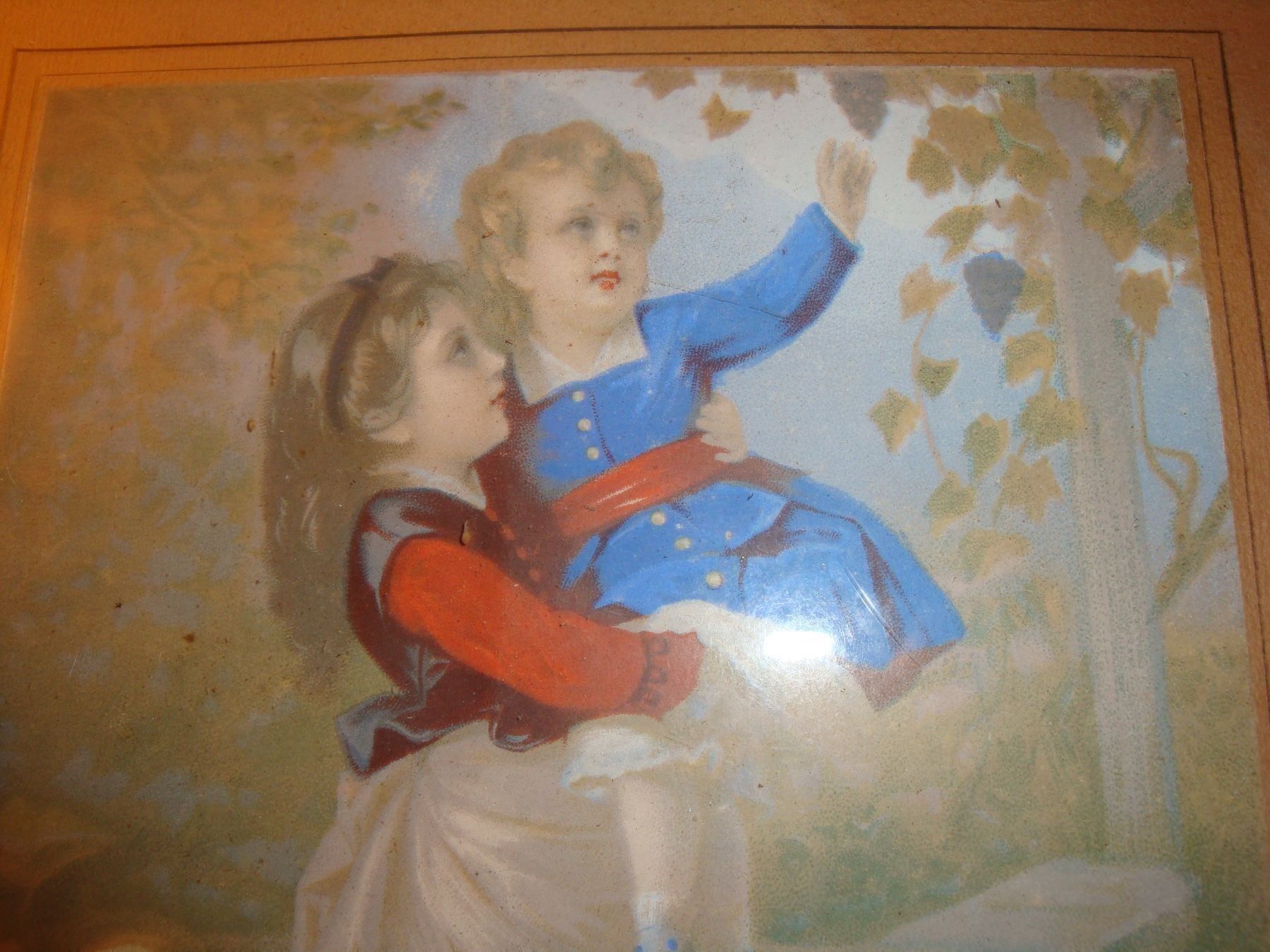 Foto & Immagini: Farblithographie, 19. Jahrh., "Herbst" – Usato da häusernmoos venduto da buc_8ftk 3