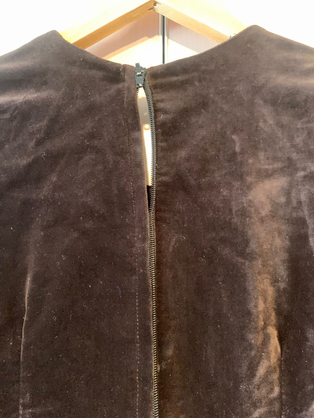 Vestiti: Samtkleid, Vintage Braun, Gr. S – Usato da Rosshäusern venduto da MiJoDoOl 3