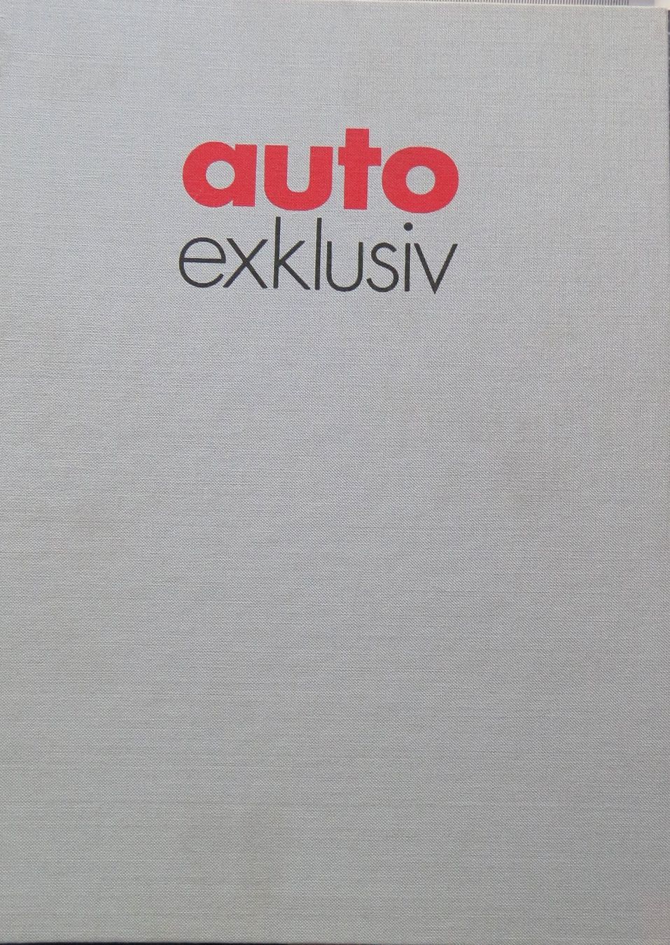 Riviste & Magazine: 12 Hefte auto exclusiv 1984 inkl. Ordner – Usato da Ettingen venduto da campione_1 8