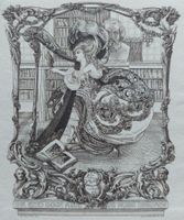Exlibris Franz von Bayros - Heliogravur