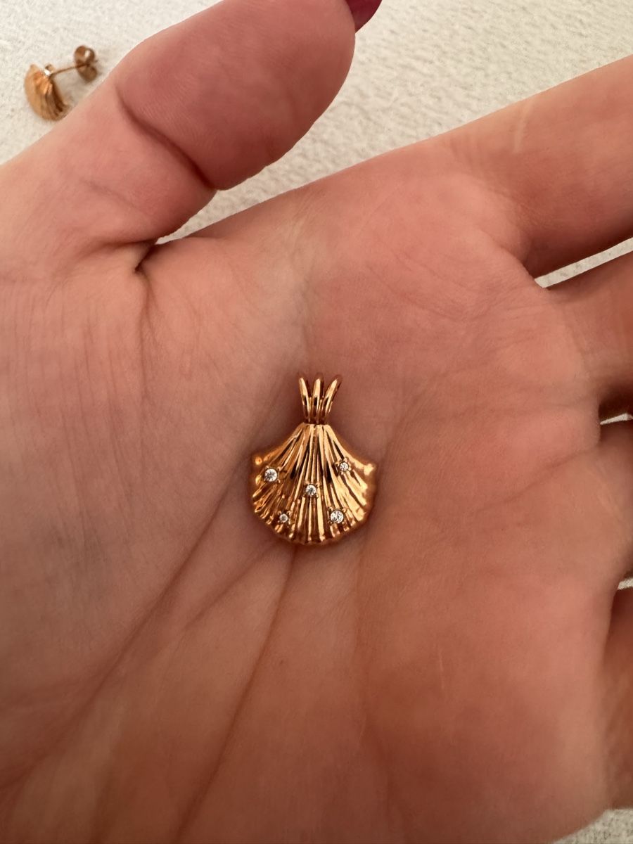 Purelei Boucles d'oreille: Ciondolo e orecchini a conchiglia Purelei – D'occasion à Celerina par gia_z8rb 1