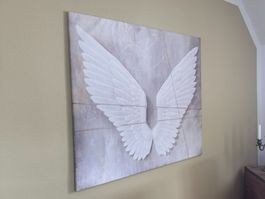 Engelsflügel Bild auf Leinwand