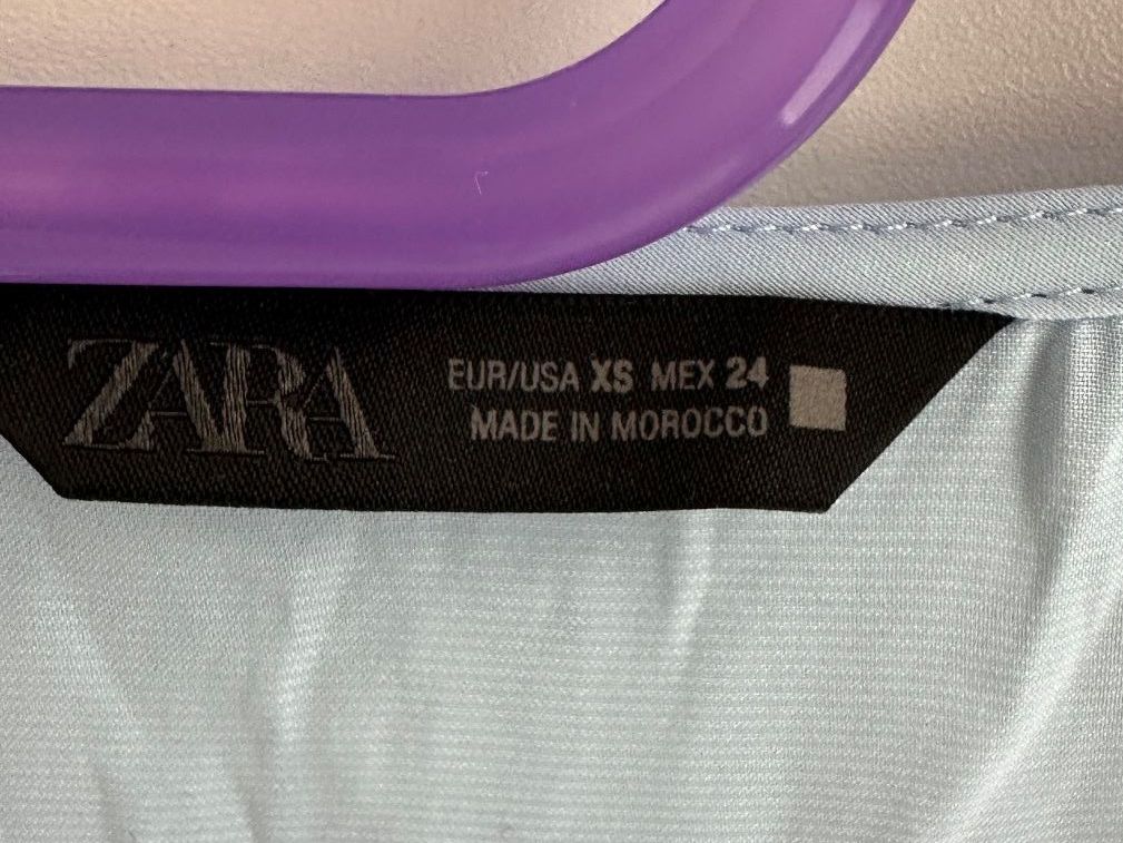 Zara Camicette: Zara Bluse Himmelblau – Nuovo (secondo la descrizione) da Uetikon am See venduto da sop_2ylg 2