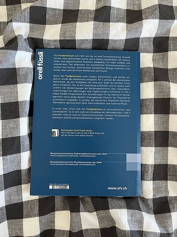 Libri: Fundamentum Mathematik und Physik – Usato da Rothenburg venduto da tim_t6w2 1