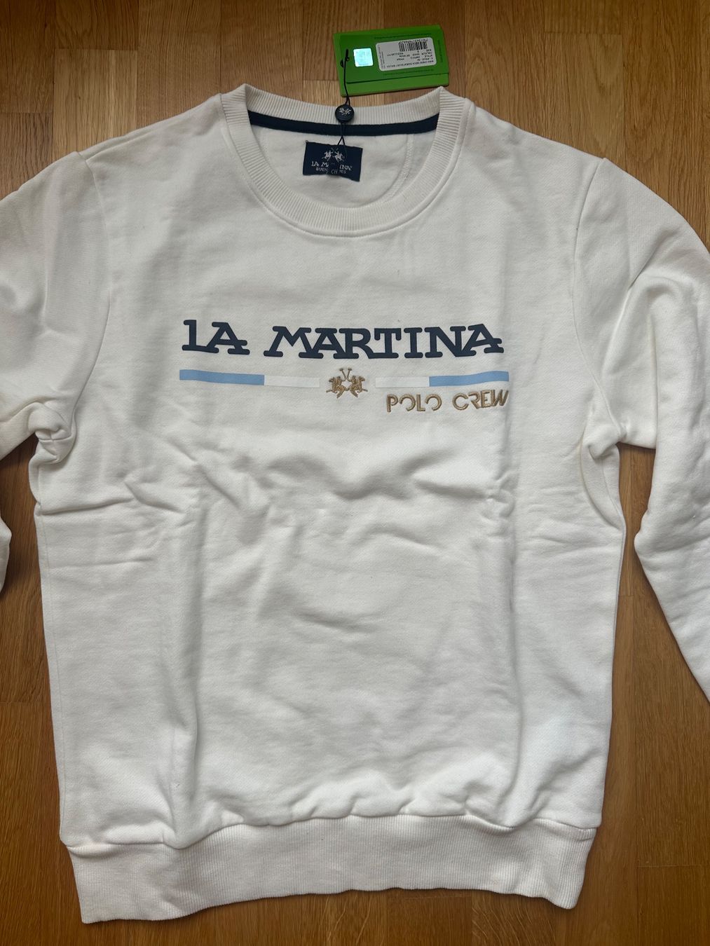 La Martina Pulls & Sweat-shirts: LA Martina Pullover weiss Grösse S neu mit Etikett – Neuf avec emballage d'origine à Unterägeri par StefanGekko 1