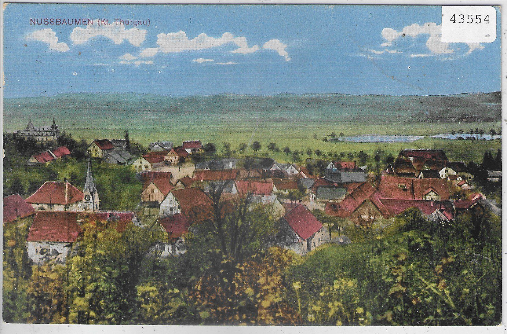 Cartoline postali: Nussbaumen TG - Generalansicht - coloriert – Usato da Ettingen venduto da Kartenplanet