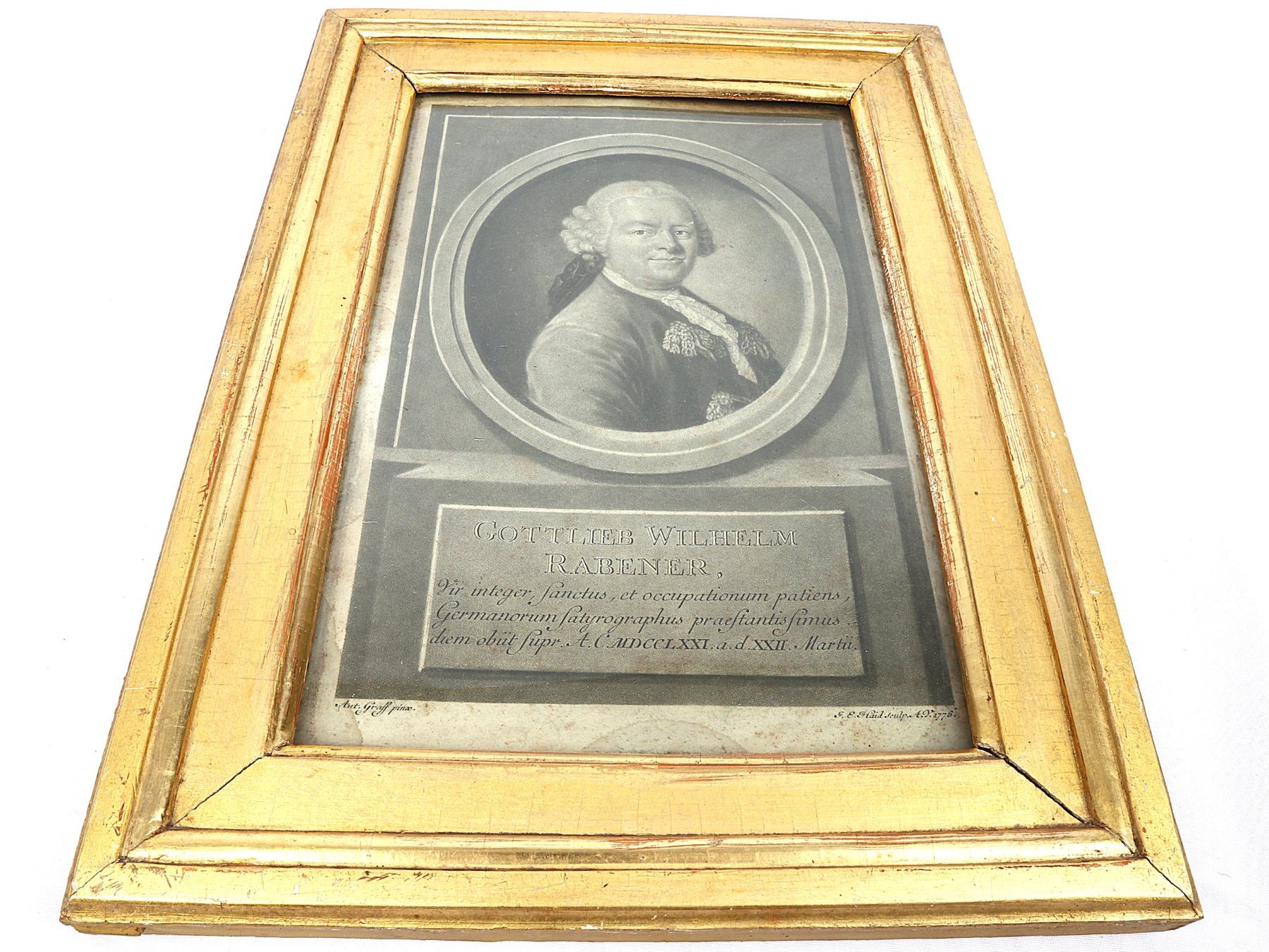 Foto & Immagini: BILD Gottlieb Wilhelm Rabener – Usato da Steinen venduto da Restwert_Steinen 2