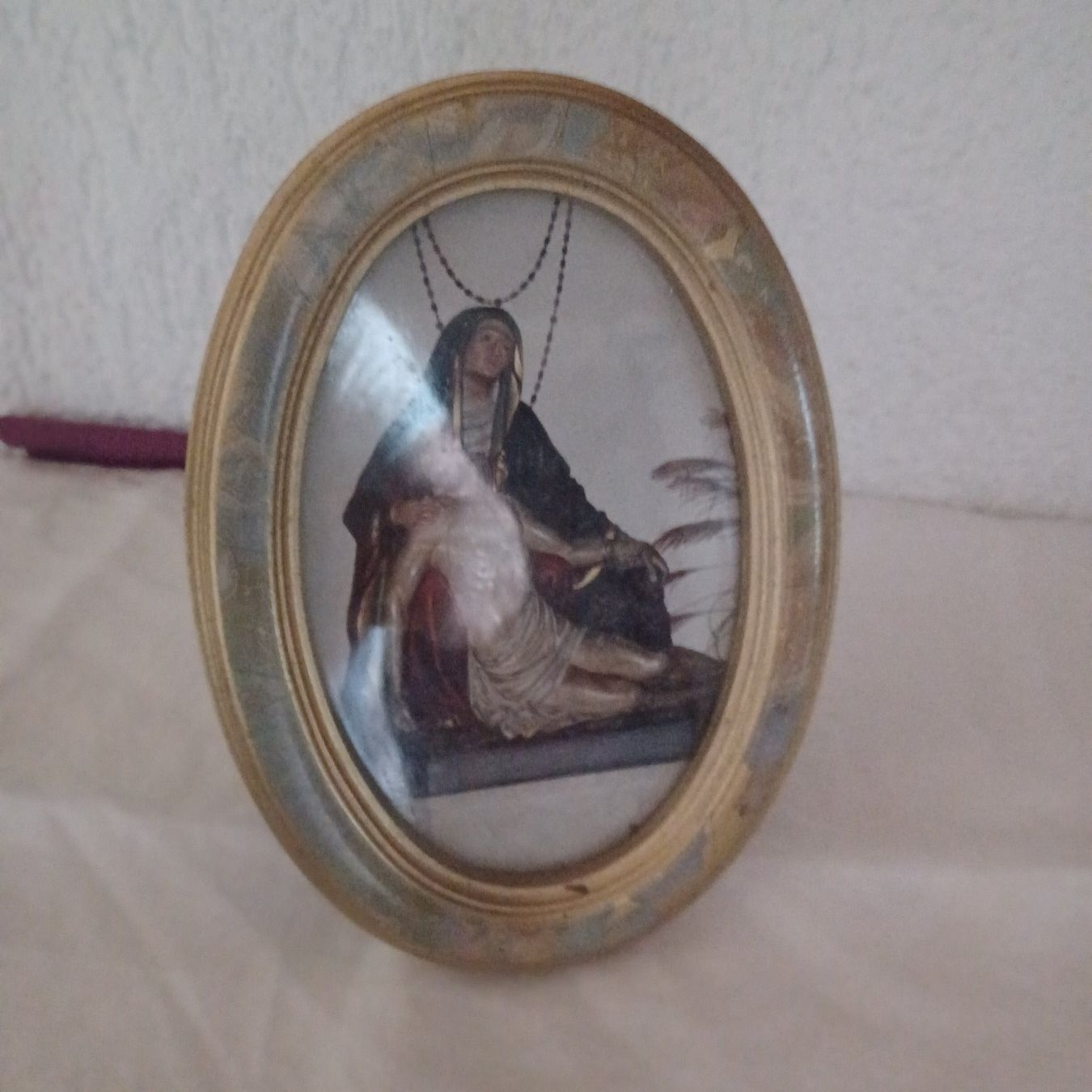 Poster & Bilder: kleines Aufstellbild Maria mit Jesus – Gebraucht aus Abtwil SG von luupsy