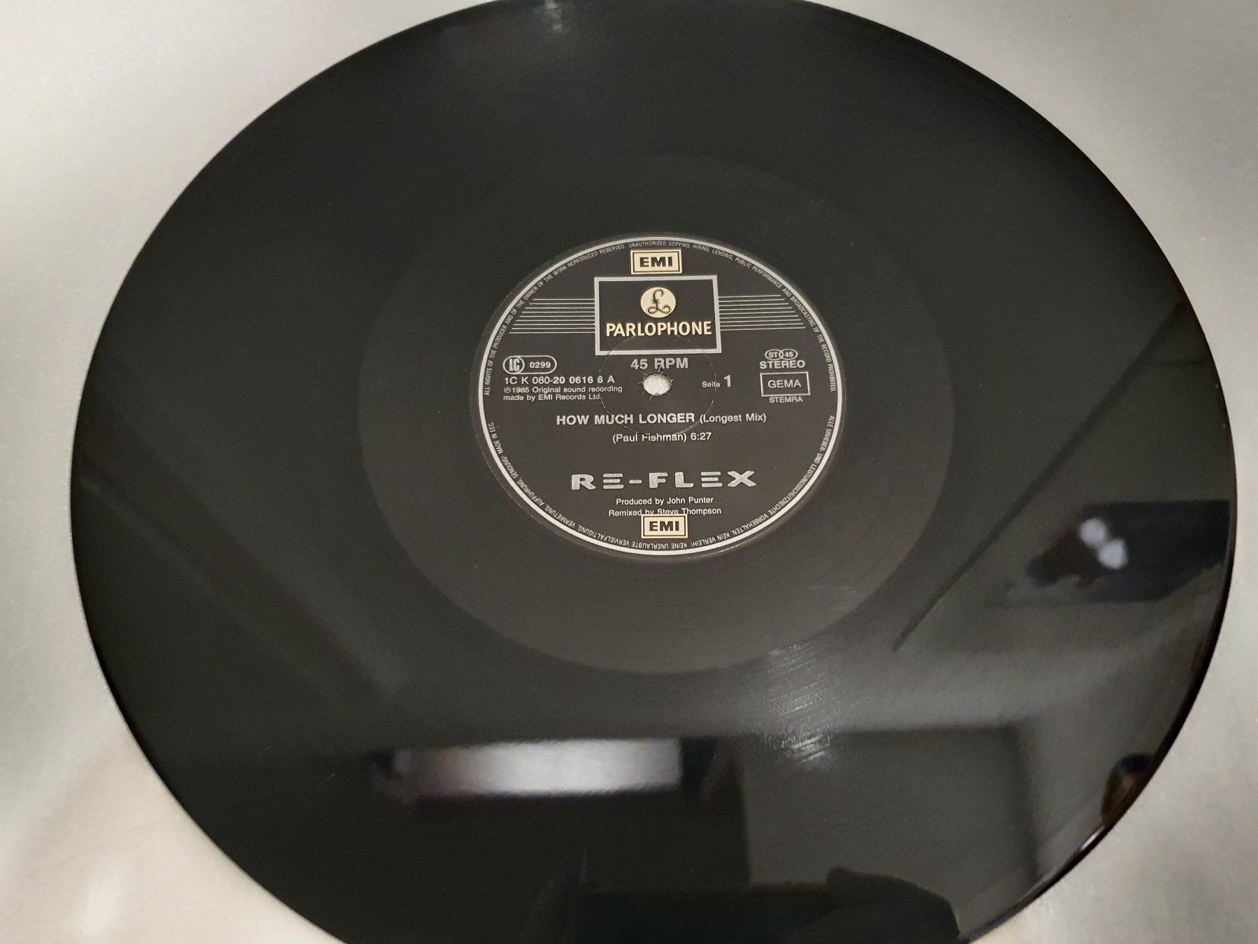 Schallplatten: Re-Flex – How Much Longer (Maxi, Synth-pop, Electronic) – Gebraucht aus Uster von Vinyl-Leidenschaft 2