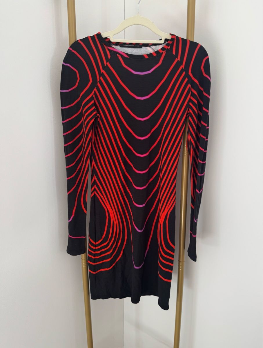 Vestiti: CHRISTOPHER KANE Graphic Print Mini Dress – Nuovo (secondo la descrizione) da Zürich venduto da di_archive 3