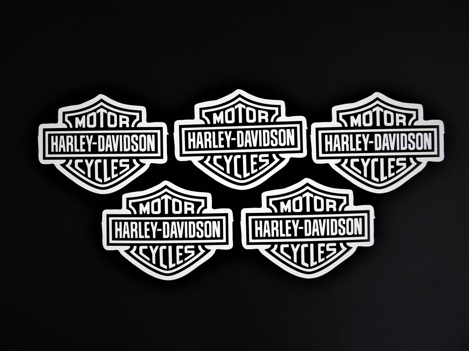 Aufkleber: HARLEY DAVIDSON AUFKLEBER 5 STÜCK – Neu und originalverpackt aus Waldenburg von STICKER_KING 1