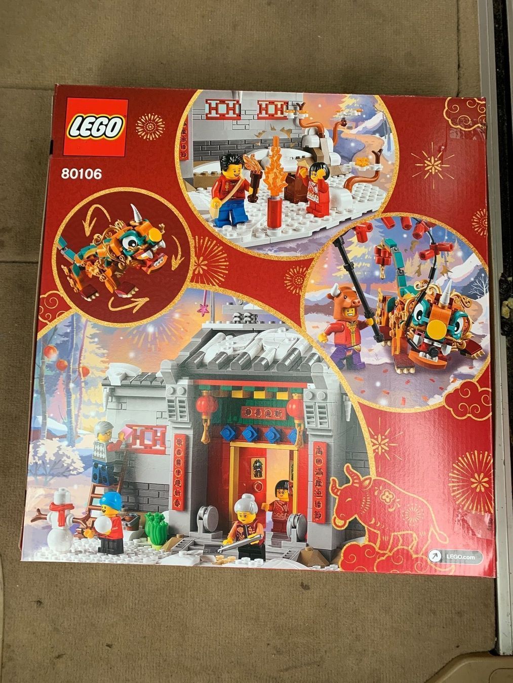 Lego 80106 Story of Nian, Lego chinese new year (Neu und ...