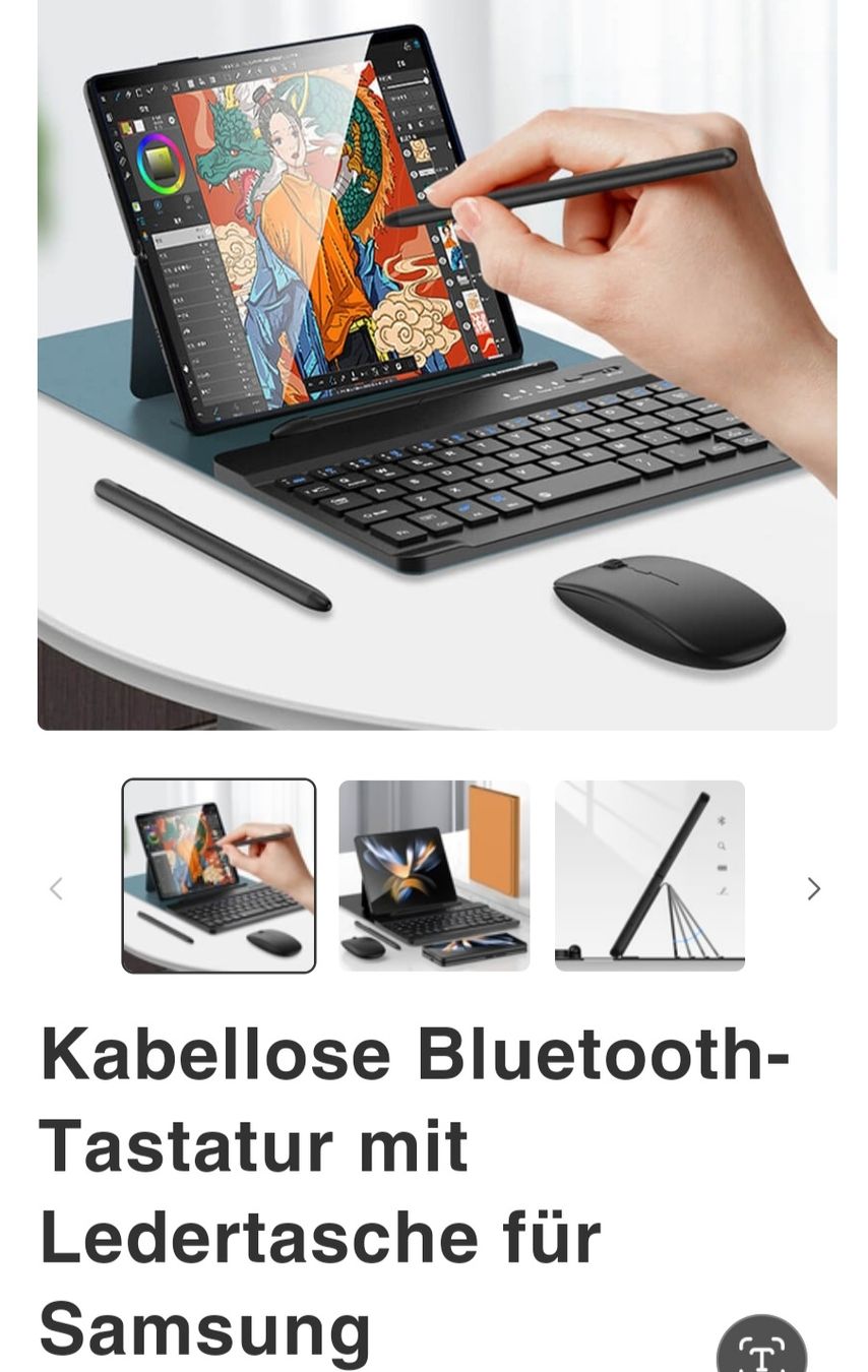 Samsung Tastaturen: Tastatur fr Samsung Fold 4 – Neu und originalverpackt aus Grünenmatt von daeni75