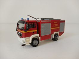 Faller Car System MAN Tanklöschfahrzeug Feuerwehr