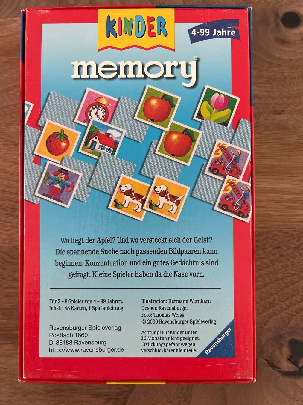 Ravensburger Giochi: Kindermemory von Ravensburger – Usato da Oberuzwil venduto da Coolan 2
