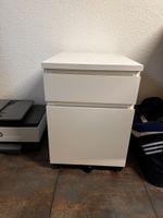 Bürokorpus weiss mit zwei Schubladen