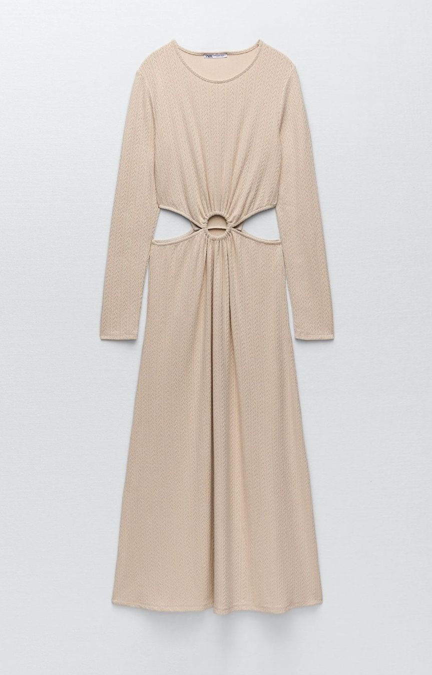 Zara Vestiti: Zara Kleid mit Cut-outs – Usato da Wallisellen venduto da preloved.fastfashion