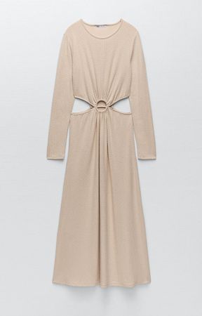 Zara Kleid mit Cut-outs