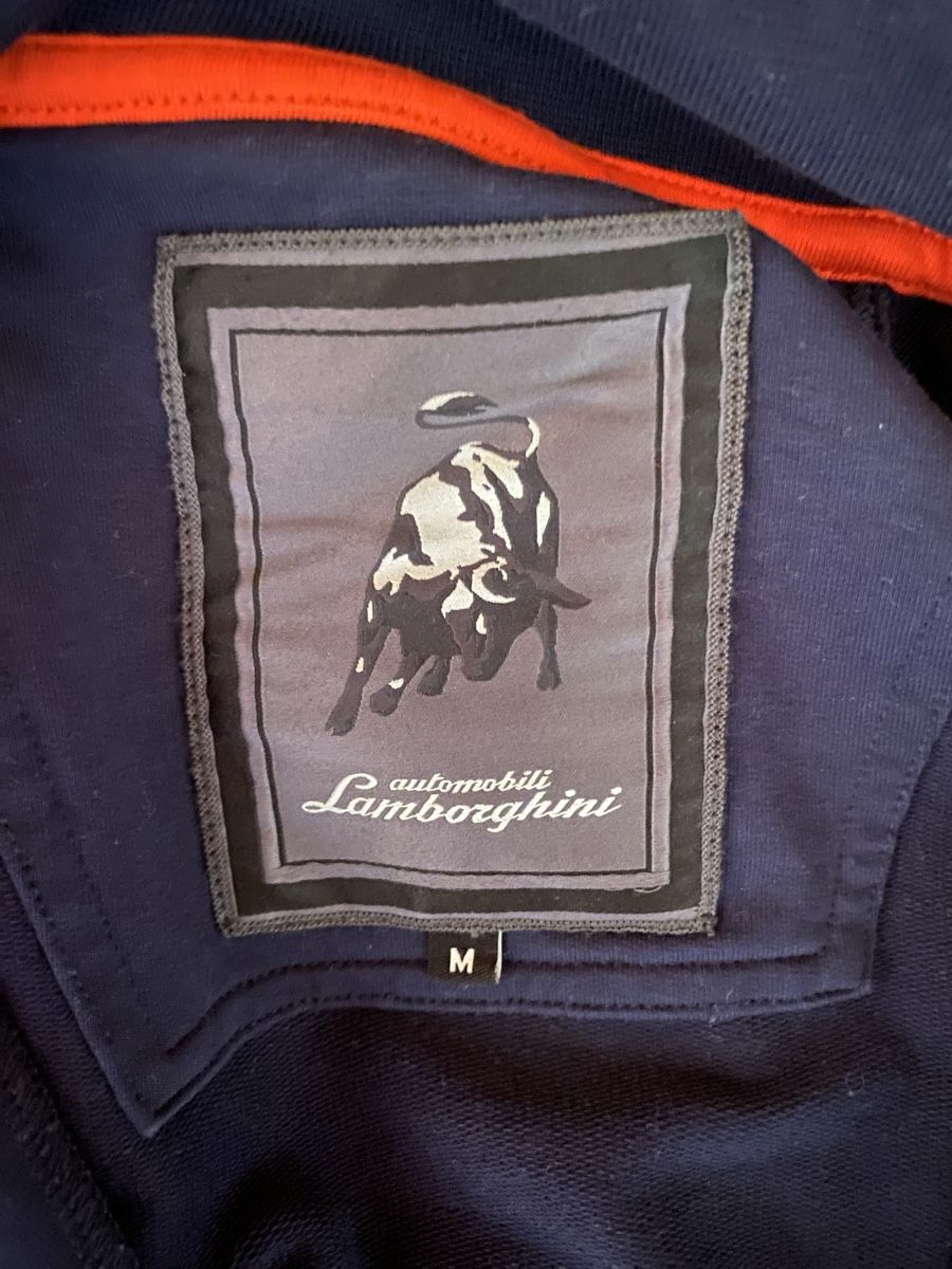 Lamborghini Giacche: Veste zippée Lamborghini bleu marine taille M – Usato da Geneve venduto da Monthoux13 3