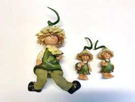 3 Blumenkinder / Deko Dekoration