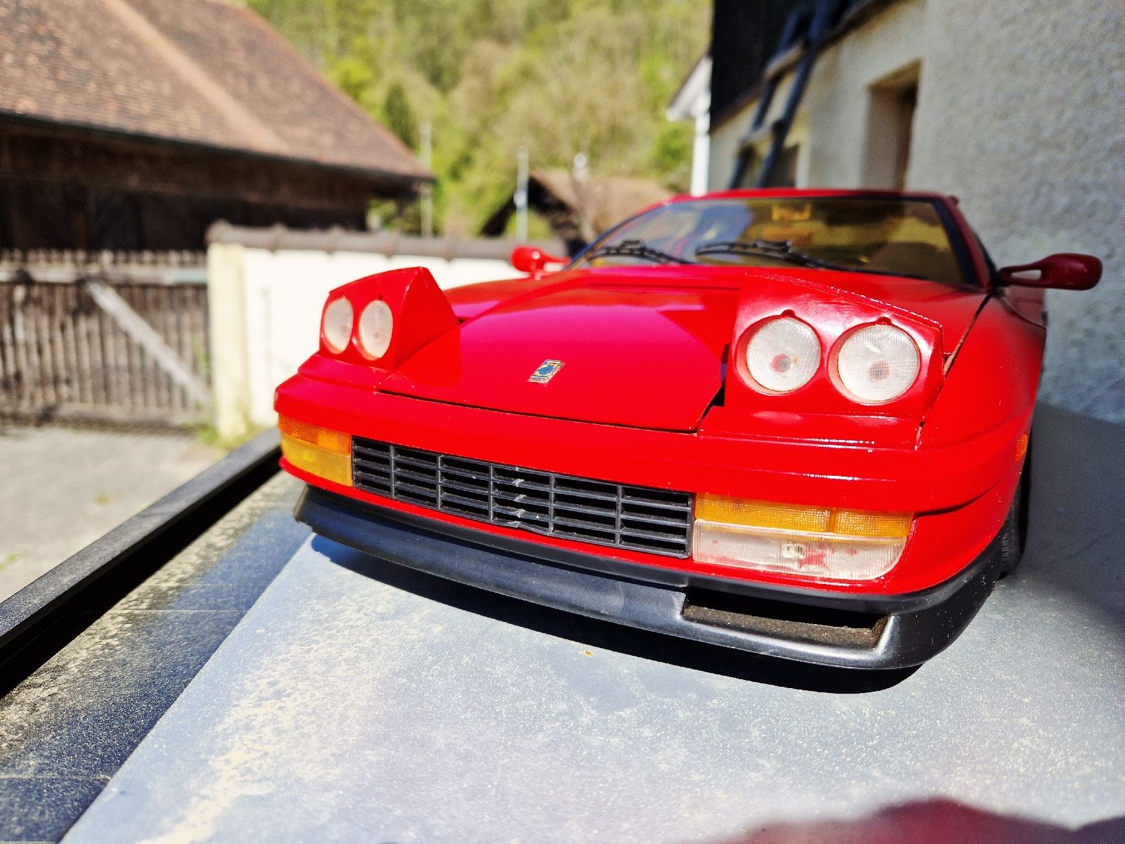 Pocher Modellini d'auto: Ferrari Testarossa 1/8 Pocher – Usato da Undervelier venduto da Tufitufi7