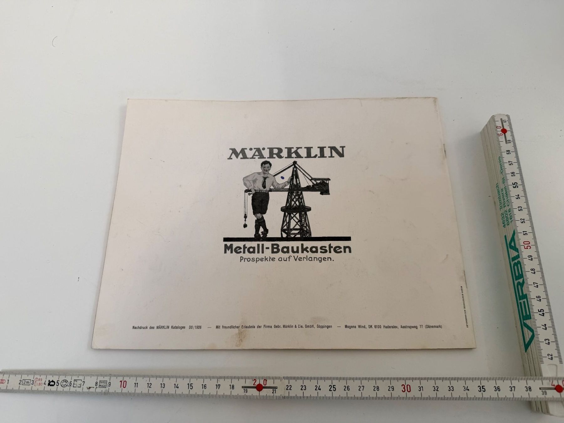 Märklin Documenti: Märklin Katalog 1926 – Nuovo (secondo la descrizione) da Wettingen venduto da jo_walters 1