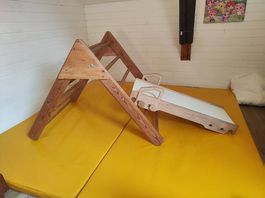 Pikler Dreieck mit Rutsche