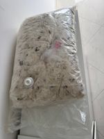 2 kg Daunen gereinigt für Füllung von Kissen o. Schlafdecke