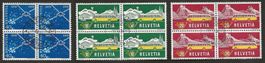 Schweiz1952 Viererblock Freimarke Oberrieden Katalog 58.-