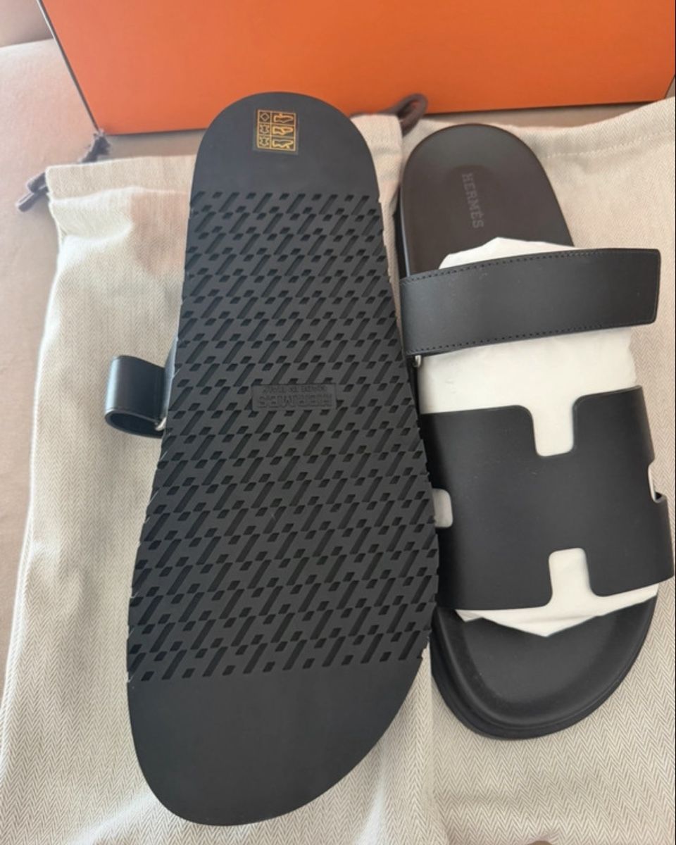Hermès Scarpe da uomo: Hermes Chypre 47 New – Nuovo e nell'imballaggio originale da Ibach venduto da fashionrenewable 2
