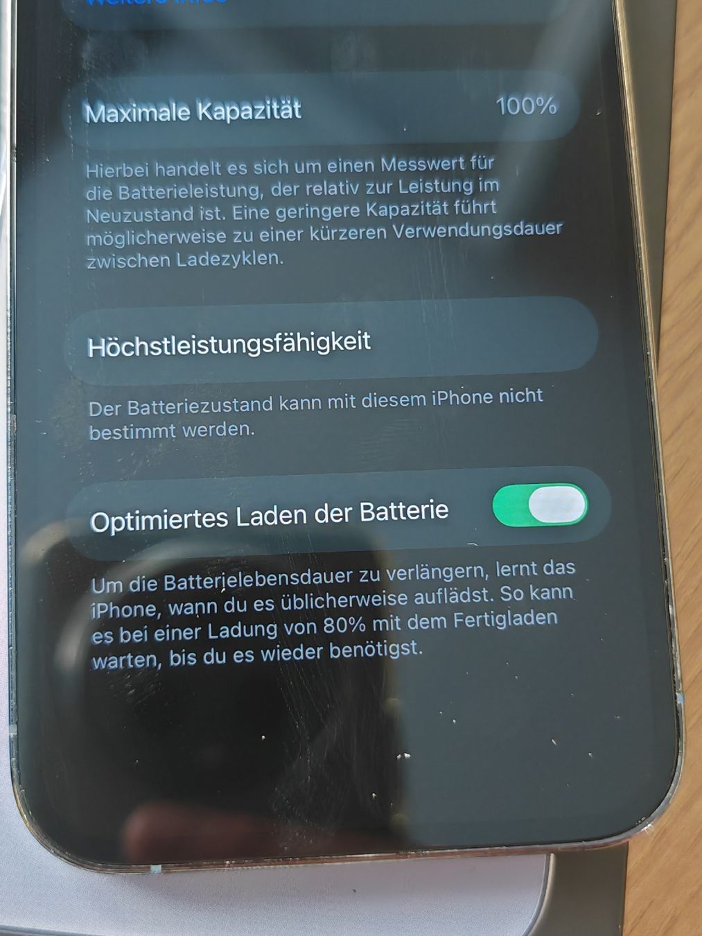 Apple Portables: iPhone 13 Pro 128GB - Akku 100% original Apple – D'occasion à Sursee par ToPhones 3