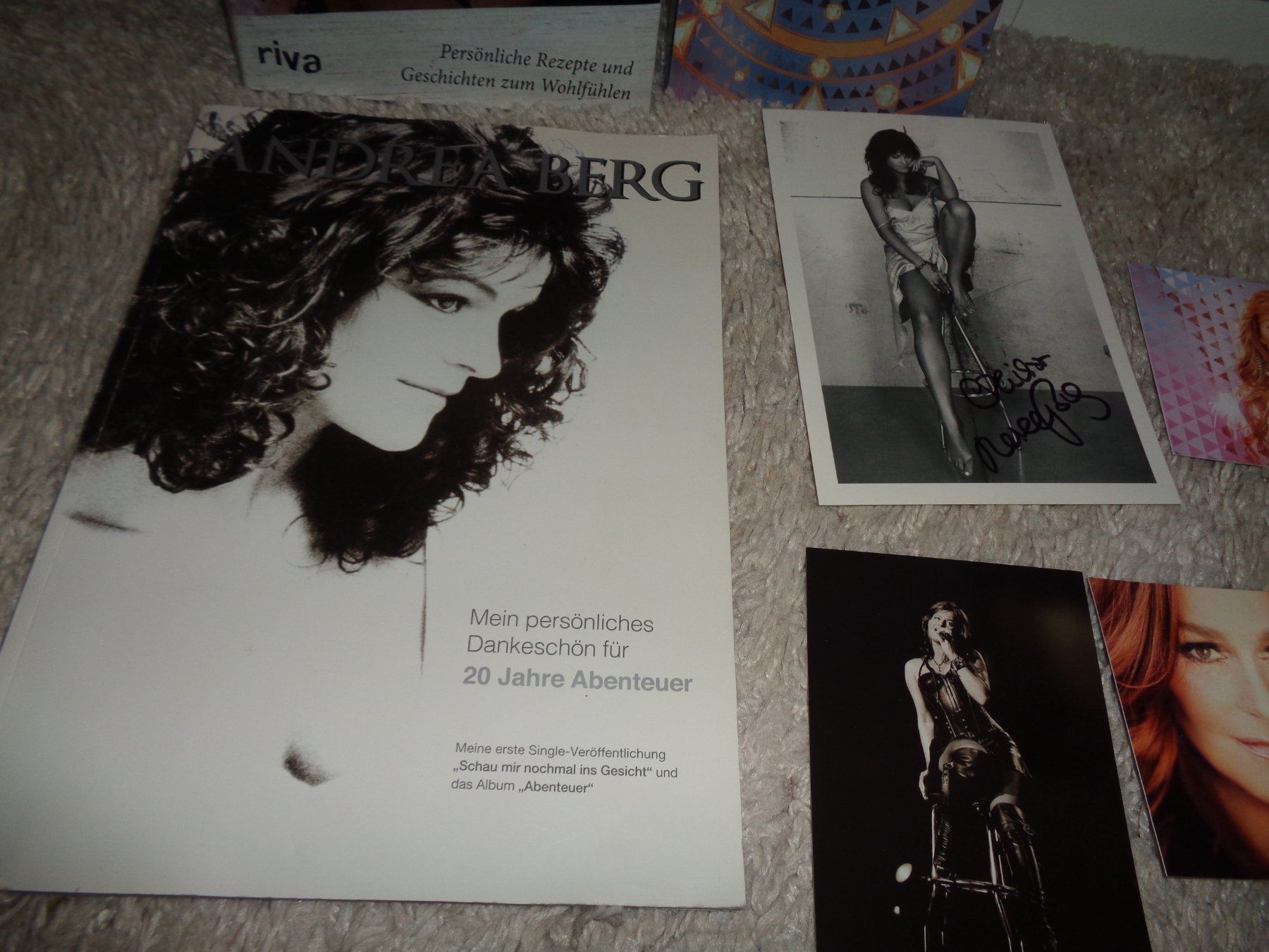 Autografi: *** Fan - Paket Andrea Berg *** mit Autogramm Karten – Usato da Othmarsingen venduto da Leuchtturmlady 2
