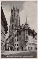 Fribourg, Les Tornalettes, Tour St-Nicolas, datée 1940