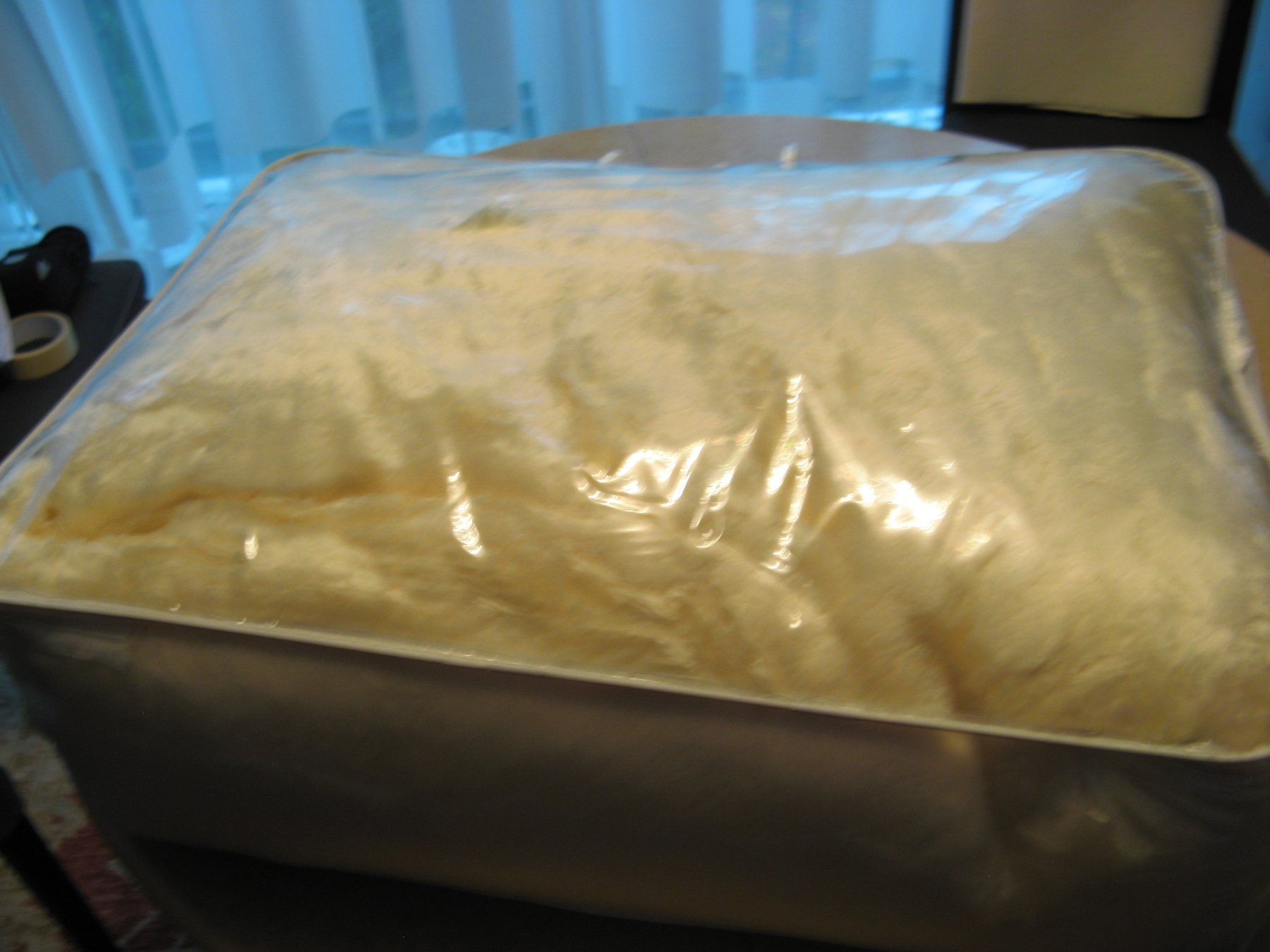 Coperte: flauschige eierschalenfarbige Kuscheldecke – Usato da Zürich venduto da apil 1