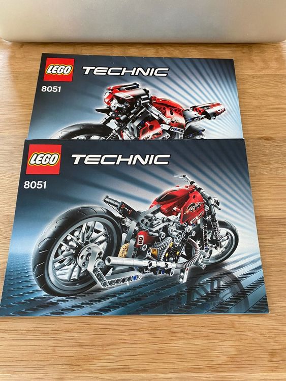 LEGO Motorrad- Bausatz Nr. 8051, 2 in 1